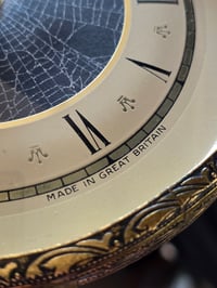 Image 3 of Vintage ornate preserved spider web clock 