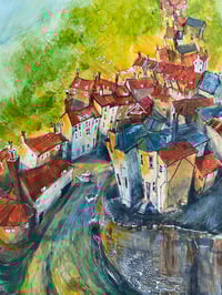 Robin Hoods Bay  2 Giclee Print 