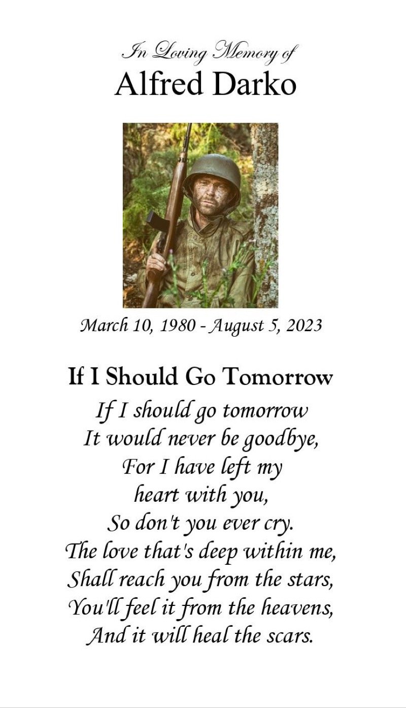 Old Glory Prayer Cards