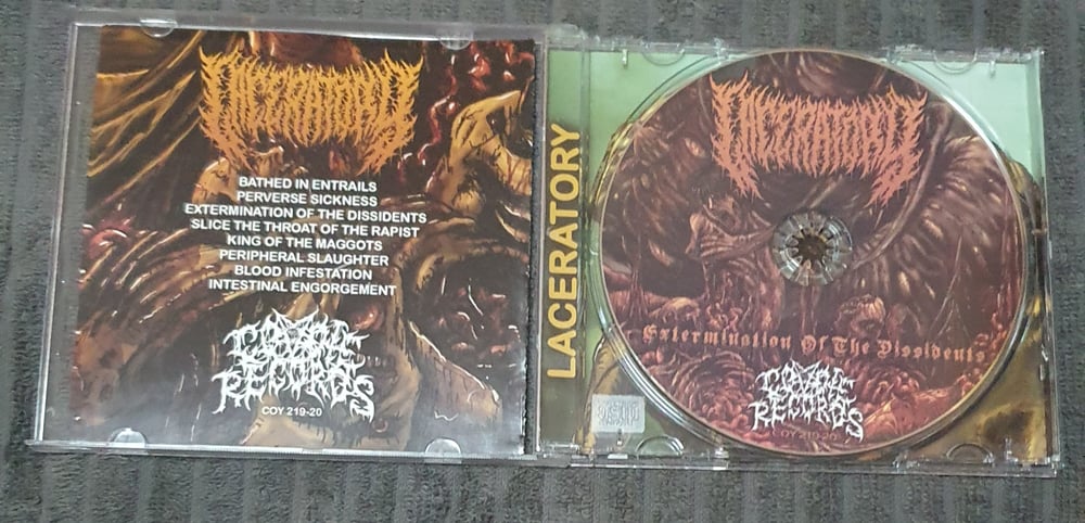 LACERATORY - Extermination Of The Dissidents CD