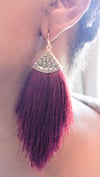 Luscious tassels earrings