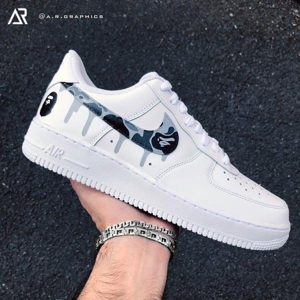 Image of Bape x Nike Air Force 1