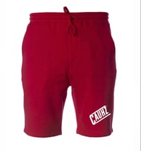 Image 1 of Cauhz™️ Red Sweat Shorts