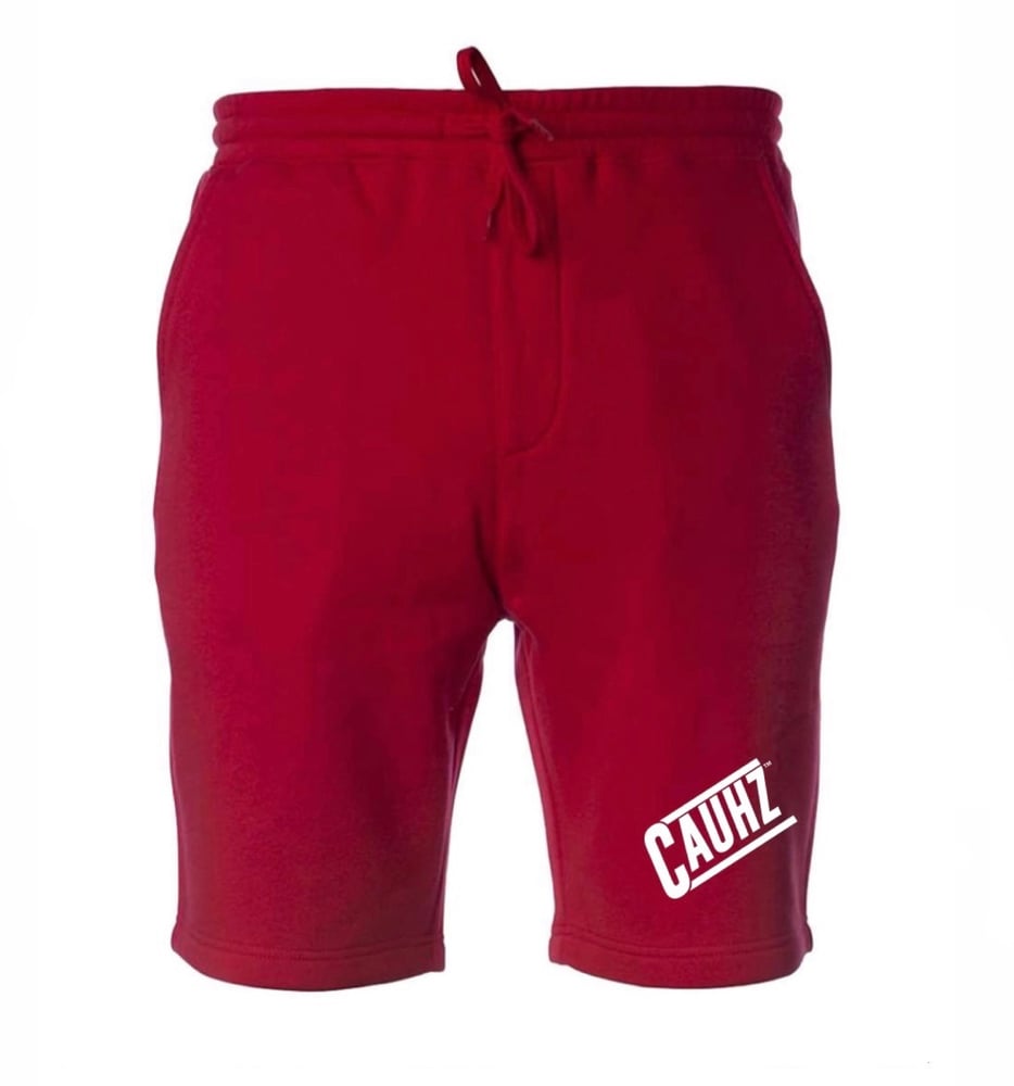 Image of Cauhz™️ Red Sweat Shorts