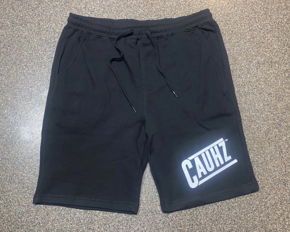 Cauhz™️ Black Sweat Shorts