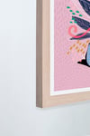 Hullabaloo - Art Print - Dusty Pink