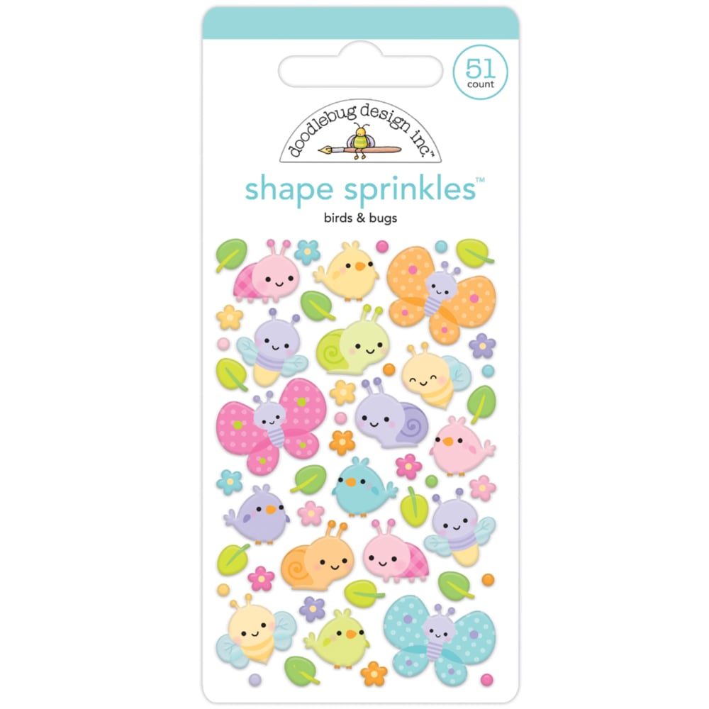 Image of Doodlebug | Fairy Garden ~ Shape Sprinkles  