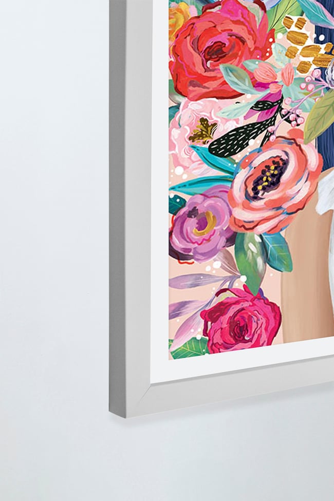 Aurelia Peach - Art Print