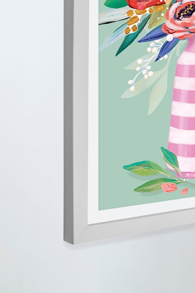 Inflorescense Vase - Art Print