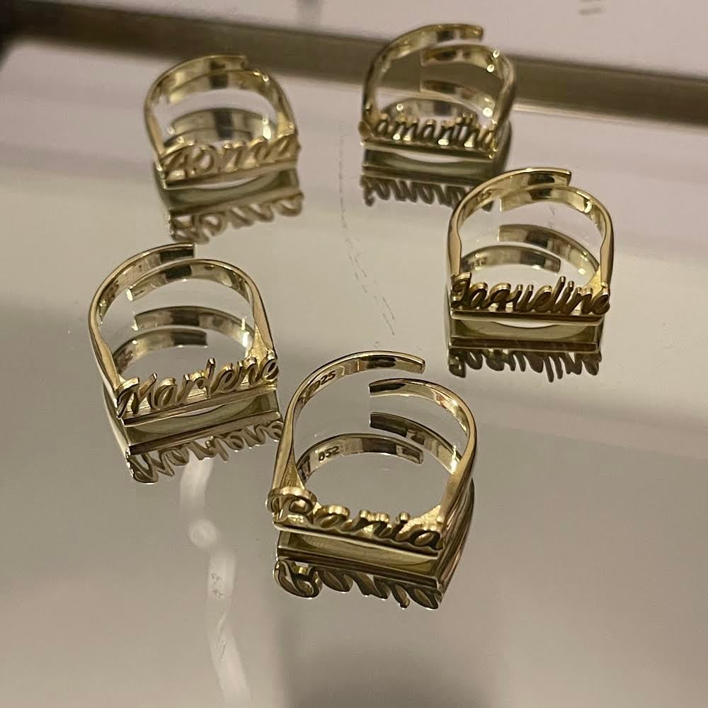 Image of Custom Name Rings