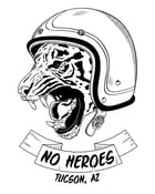 Image of No Heroes Helmet Tiger S/S Tee