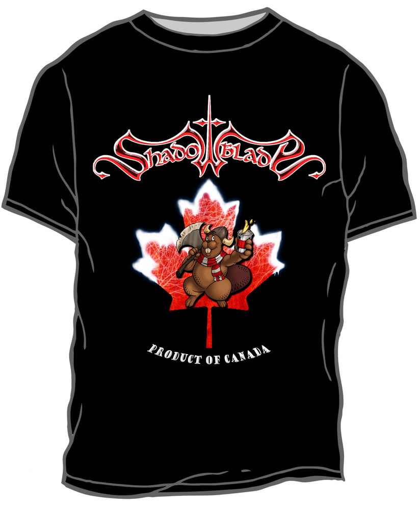 Shadowblade Online Store — 'Viking Beaver' American Apparel T-Shirt