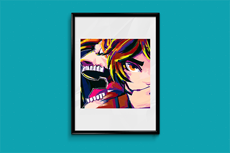 Image of Eren AOT Headshot