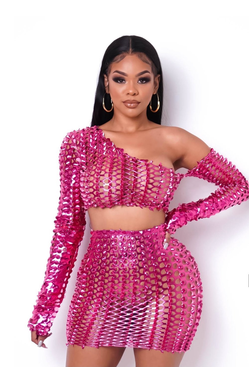 Image of Cutting Up Skirt Set