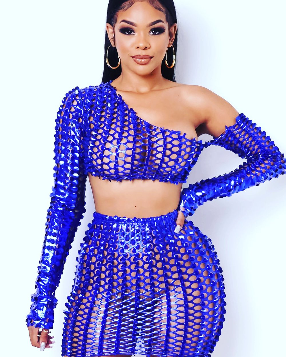 Image of Cutting Up Skirt Set