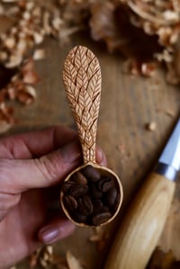 Image 3 of Falling leaves  Coffee Scoop