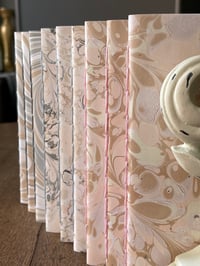 Image 2 of Marbled Notebooks Neutrals & Soft Pink Collection