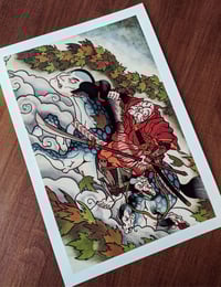 Image 1 of Fine Art Print " FACELESS RIDER"