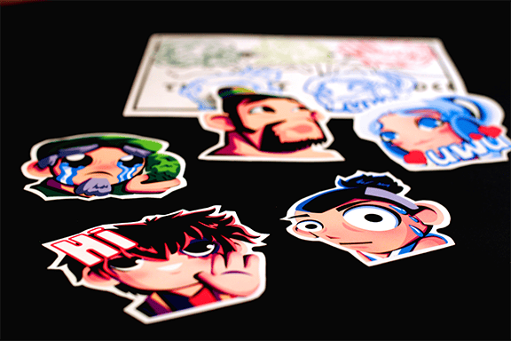 Image of  Avatar Emotes Vinyl Sticker Pack 