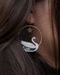 Image 3 of PENDIENTES YIN YANG