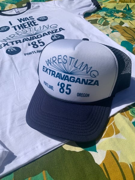 Image of ‘85 Wrestling Extravaganza Trucker Hat