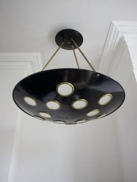Image 1 of Large Italian Saucer Chandelier