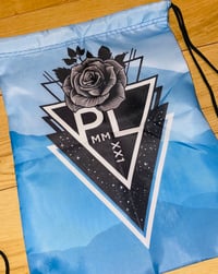 Image 2 of PL Tri Rose Drawstring Bags
