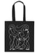 Image of Line Connect Tote Bag Black 