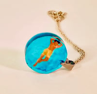 Image 1 of Swimmer in resin