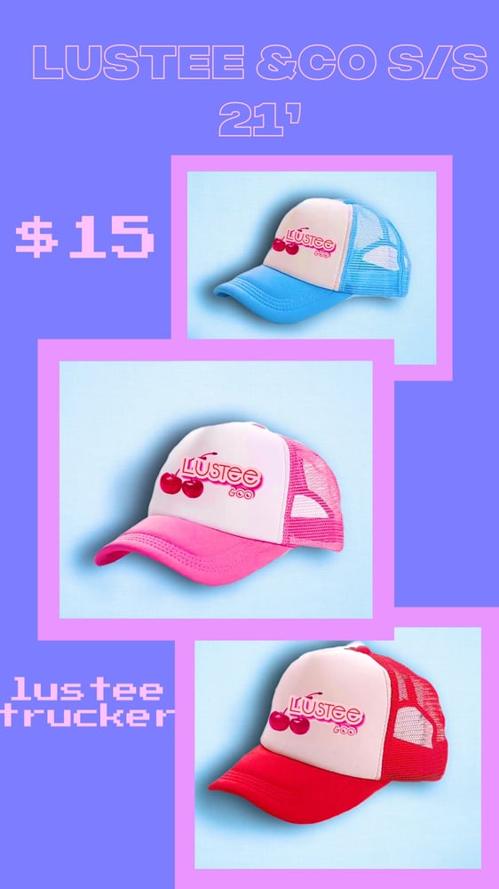 Image of ☆ lustee trucker ☆ [PRE ORDER]