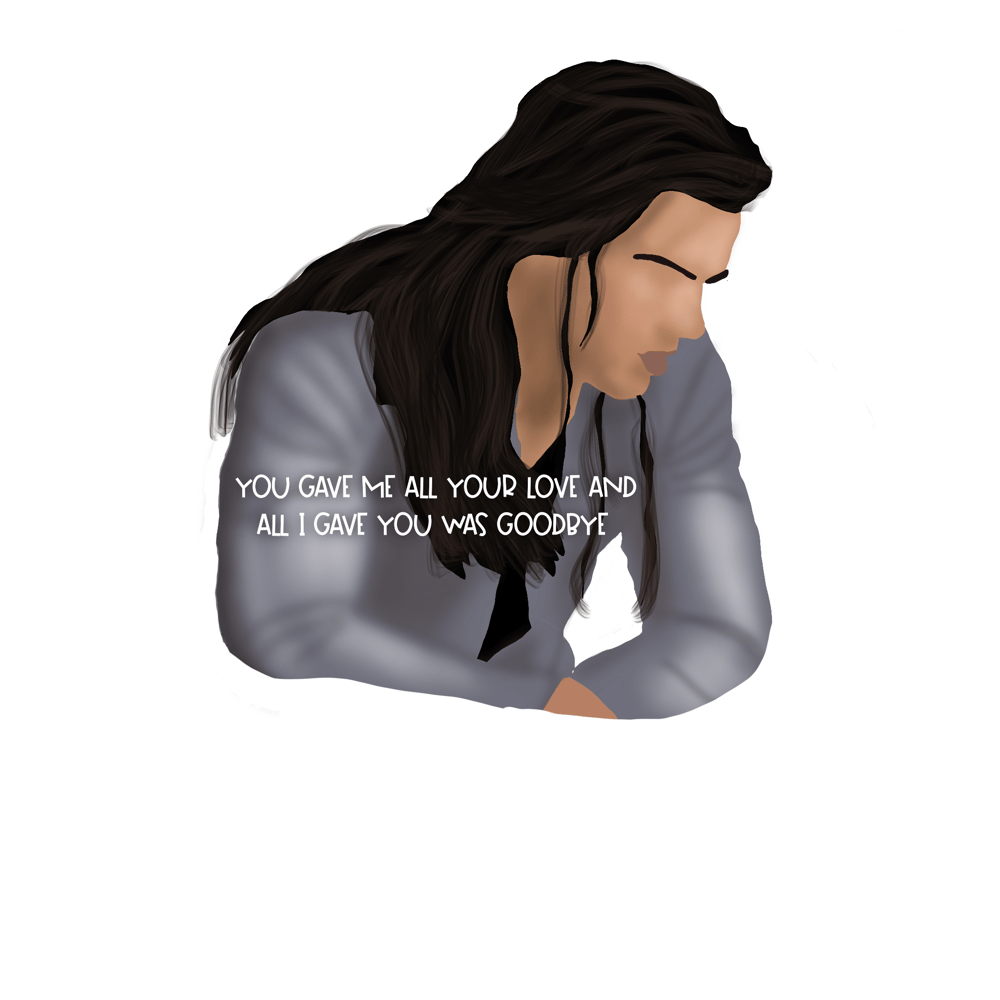 Image of Back to December Jacob Sticker 