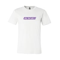 Image 1 of White And Purple  Classic Unlinkable T-Shirt