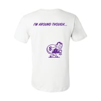 Image 2 of White And Purple  Classic Unlinkable T-Shirt