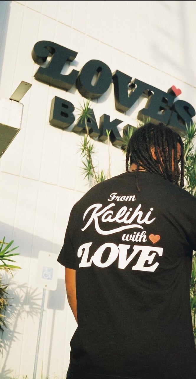 From Kalihi with Love (Black) Tee