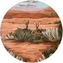 Image 1 of Jackrabbits Print - From Original Oil Painting