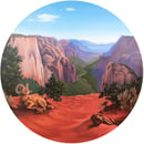 Image 1 of Zion Print - From Original Oil Painting