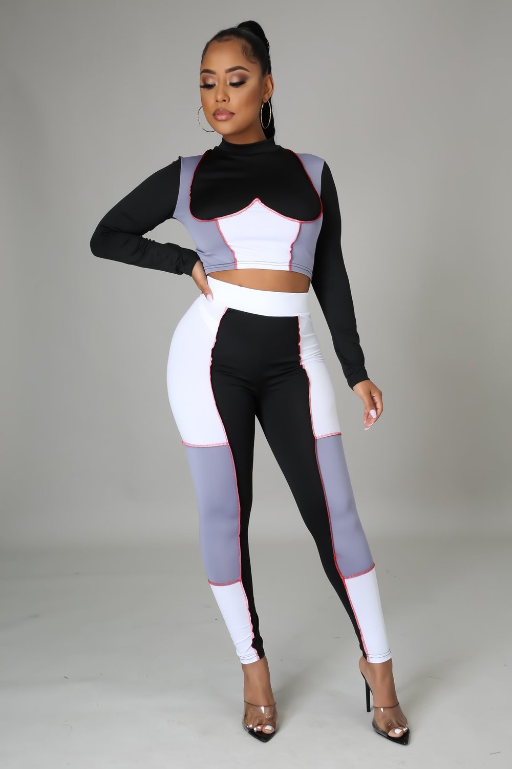 Image of Serving You leggings Set
