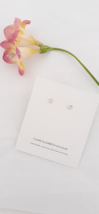 Tiny mini minimal round studs 