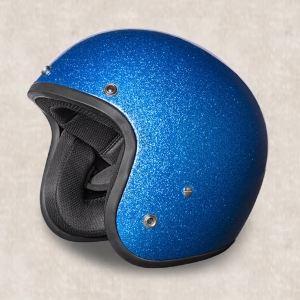 Image of 3/4 DOT Daytona Helmets (Metal Flake Styles)