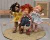 Waldorf mini art doll 9 - 10 inches CUSTOM (“Mini Grace“ collection)