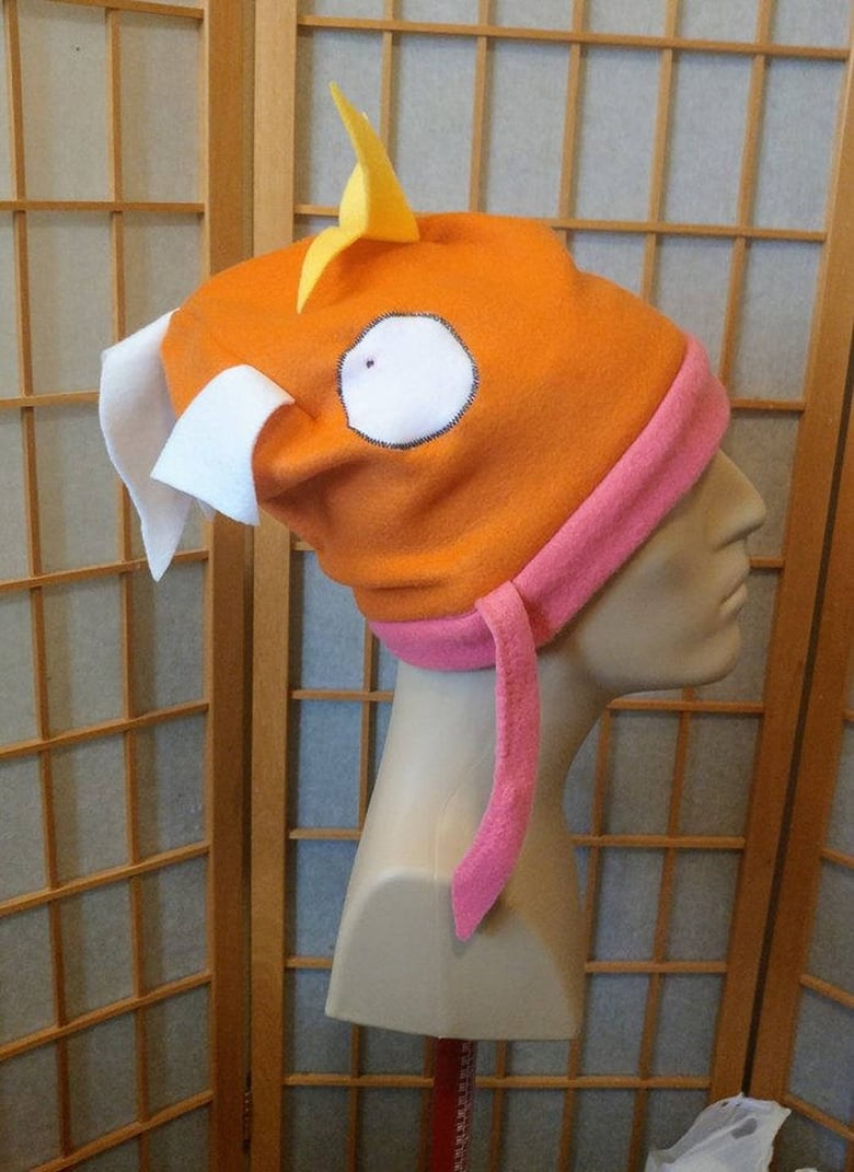 Image of Pokemon GO! Magikarp Inspired Hat Slouchy Beanie Cosplay Costume