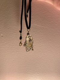 Ametrine crystal necklace