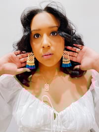 Image 1 of MOROCCAN TASSEL EARRINGS