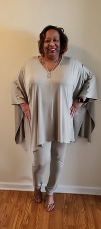 Image 1 of The Glamorous Woman 2pc tunic pant set