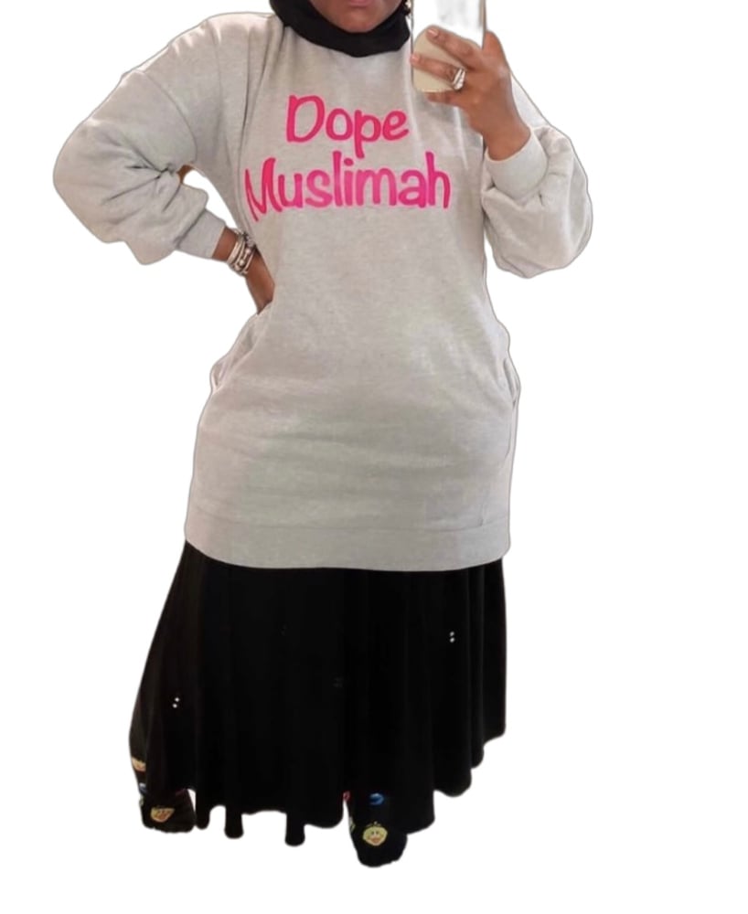 Image of Dope Muslimah Cozy Sweatshirt (Select/Color)