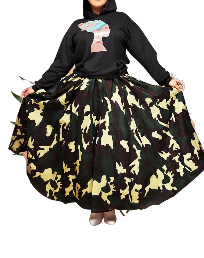 Image of Camouflage Skirt 