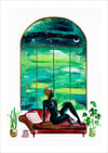 "Chaising Dreams" Giclée Print