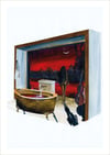 "The Sleeping Sun" Giclée Print