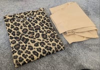 Image 1 of Spring prints by ruwaboutique! Leopard puff sleeves 