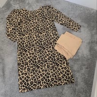 Image 3 of Spring prints by ruwaboutique! Leopard puff sleeves 